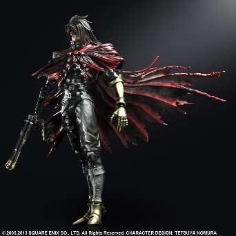 Final Fantasy VII: Advent Children - Vincent Valentine - Play Arts Kai - Metallic Color (Square Enix)