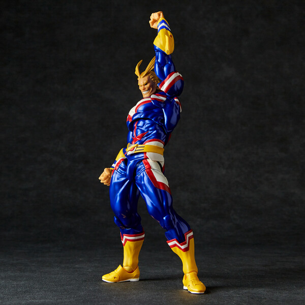 Boku no Hero Academia - All Might - Amazing Yamaguchi  (No.019EX) - Revoltech - Shiny Color Ver. (Kaiyodo)