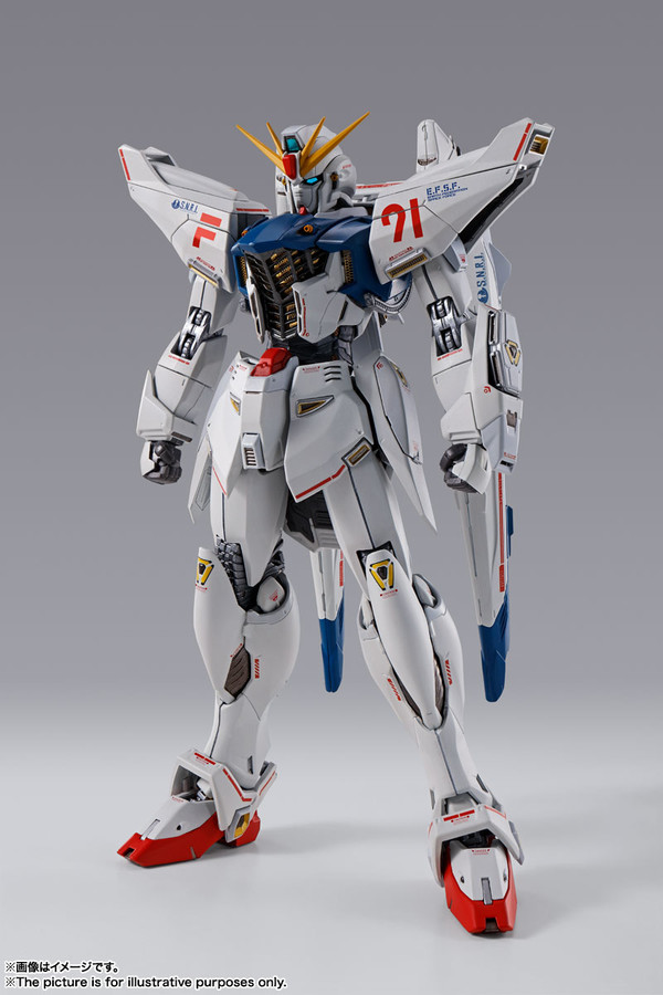 Gundam Metal Build Gundam F91 Chronicle White