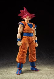 Dragon Ball Super - Son Goku SSJ God - S.H.Figuarts - Event Exclusive Color Edition