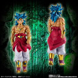 Dragon Ball Z : Moetsukiro!! Nessen Ressen Chou-Gekisen - Broly SSJ - HG Dragon Ball Z Broly Kanzen Set - HG Series