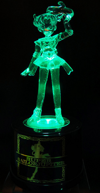 Bishoujo Senshi Sailor Moon Sailor Stars - Super Sailor Jupiter - Toru Toru Catcher - Sailor Star Light Up Figures (Banpresto)
