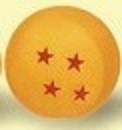 Dragon Ball - Squeaky Toy - Four-Star Dragon Ball (Takara Tomy A.R.T.S)
