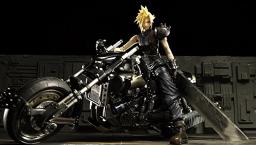 Final Fantasy VII - Cloud Strife - Play Arts - Cloud and hardy-DAYTONA (Kotobukiya, Square Enix)