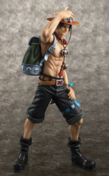 One Piece - Portgas D. Ace - Excellent Model - Portrait Of Pirates DX - 1/8 - 10th Limited Ver. (MegaHouse)