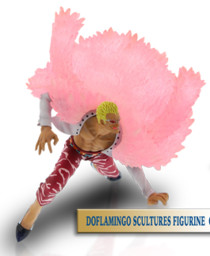 One Piece: Kaizoku Musou 3 - Donquixote Doflamingo - Figure Colosseum - SCultures - OPPW3 Exclusive (Banpresto)