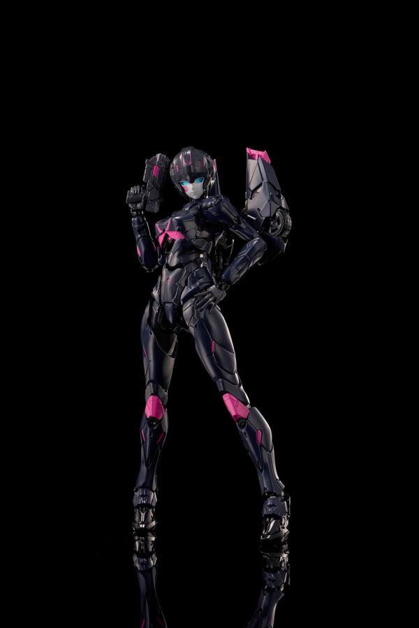 The Transformers: The Movie - Transformers 2010 - Arcee - Furai Model - Black (Flame Toys)