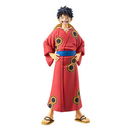 One Piece - Monkey D. Luffy - DXF Figure - The Grandline Series - Wano Country - Yukata Ver.