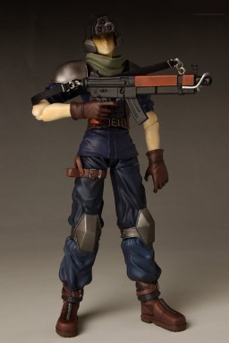 Crisis Core: Final Fantasy VII - Cloud Strife - Play Arts - Infantryman (Kotobukiya, Square Enix)