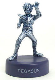Saint Seiya - Pegasus Seiya - Candy Toy - Dydo Dr. Pepper Saint Seiya Brass Figures