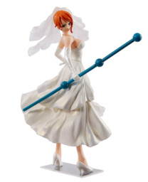 One Piece - Nami - Figure Colosseum - SCultures - Zoukeiou Chojho Kessen IV  (Vol.2) - Wedding Version (Banpresto)