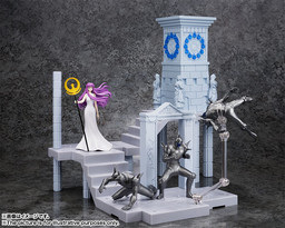 Saint Seiya - Athena (Kido Saori) - D.D. Panoramation - Golden Zodiac Extention Set Fire Clock of the Sanctuary -Goddess Athena and Soldiers