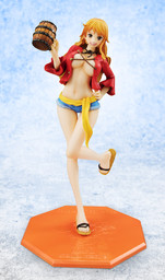 One Piece - Nami - Excellent Model - Portrait Of Pirates Limited Edition - 1/8 - MUGIWARA Ver.2【KANPAI!!】, Repaint ver. (MegaHouse)
