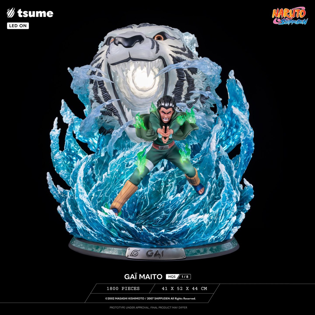 Naruto Shippuuden - Might Guy - HQS - Hirudora - 1/8 (Tsume)