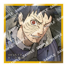 Naruto Shippuuden - Uchiha Obito - Gashapon - Mame Gacha Shikishi - Mame Gacha Shikishi Naruto Shippuuden Vol.4
