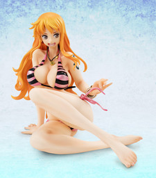 One Piece - Nami - Excellent Model - Portrait Of Pirates Limited Edition - 1/8 - Ver.BB_Pink (MegaHouse)