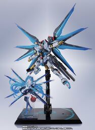 Gundam Metal Robot Spirits Strike Freedom Gundam Type II (Hatsune Miku Ver.)