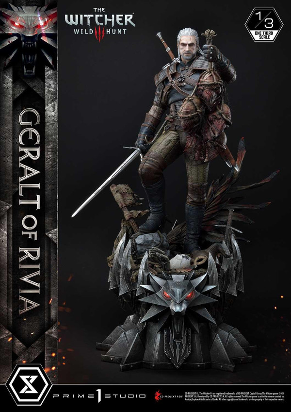 The Witcher 3: Wild Hunt - Geralt - Museum Masterline Series  (MMW3-01) - 1/3 (Prime 1 Studio)