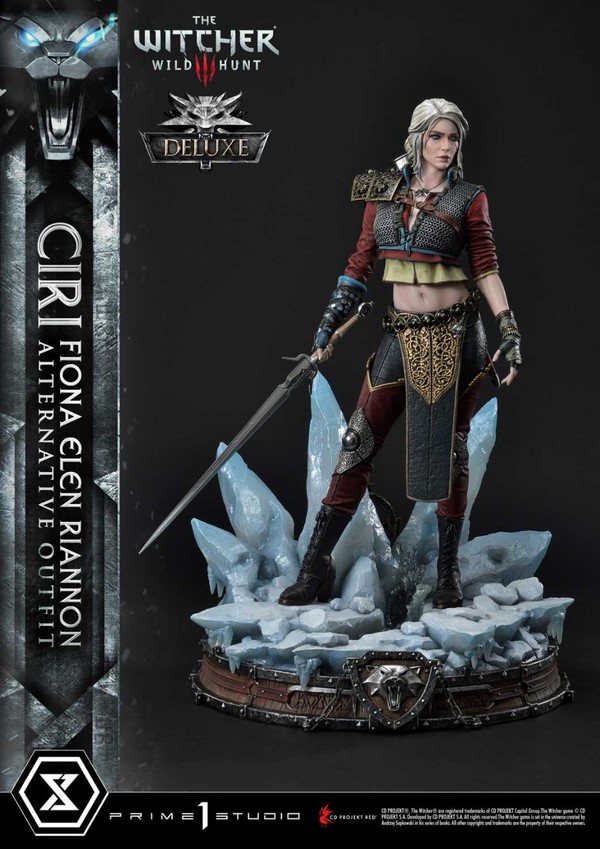 The Witcher 3: Wild Hunt - Ciri - Premium Masterline  (PMW3-10DXS) - 1/4 - Alternative Outfit, DX Bonus Version (Prime 1 Studio)