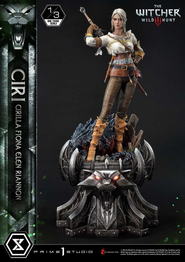 The Witcher 3: Wild Hunt - Ciri - Hound of the Wild Hunt - Museum Masterline Series  (MMW3-03) - 1/3 (Prime 1 Studio)