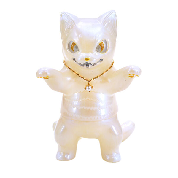 Bakeneko Kaijuu Negora - Negora - Negora Tanjouseki Series - Sofubi Figure - Pearl (Konatsuya)