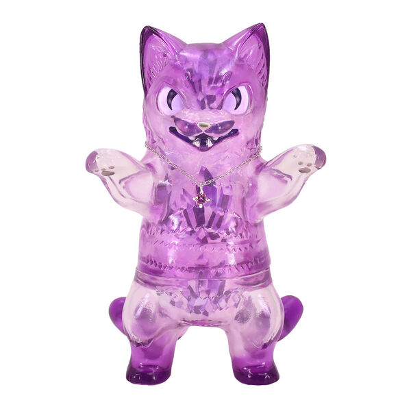 Bakeneko Kaijuu Negora - Negora - Negora Tanjouseki Series - Sofubi Figure - Amethyst (Konatsuya)