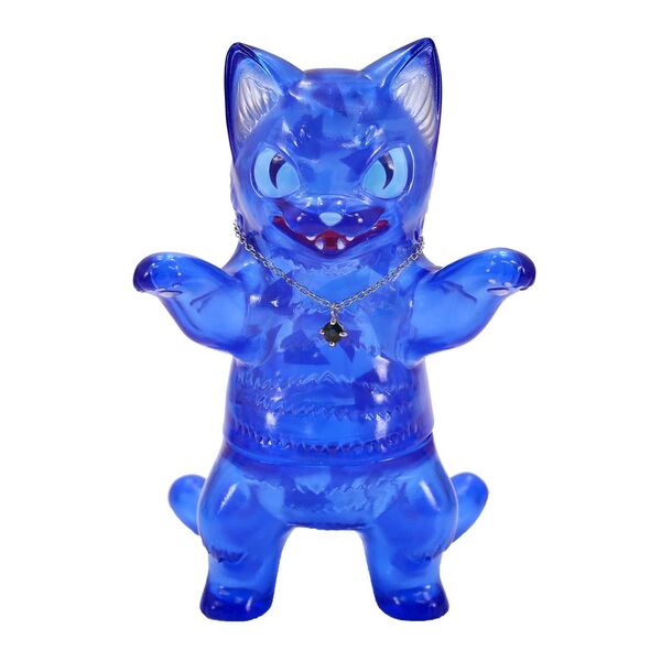 Bakeneko Kaijuu Negora - Negora - Negora Tanjouseki Series - Sofubi Figure - Sapphire (Konatsuya)
