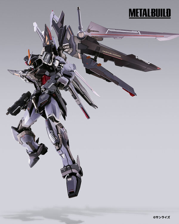 Kidou Senshi Gundam SEED C.E. 73 Stargazer - GAT-X105E+AQM/E-X09S Strike Noir Gundam - Metal Build - 20th Memorial Color