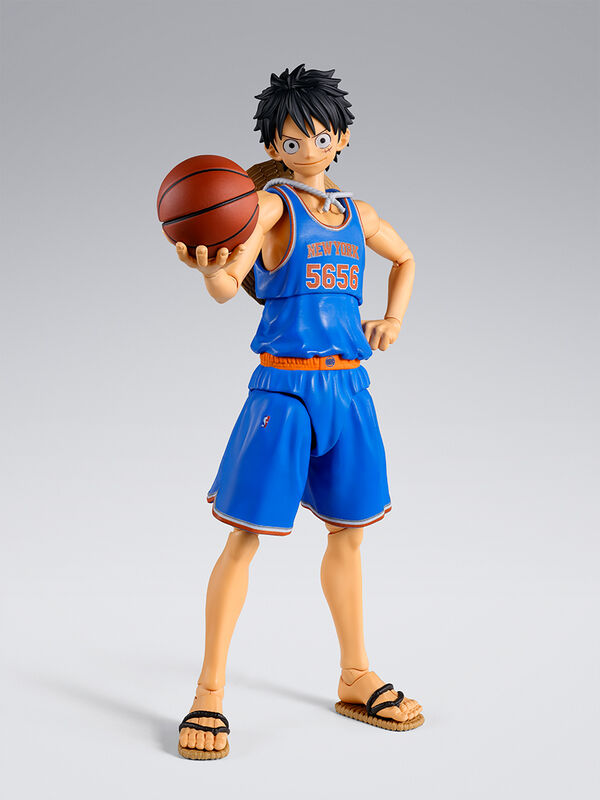 NBA - New York Knicks - One Piece - Monkey D. Luffy - One Piece × NBA - S.H.Figuarts - New York Knicks Ver.