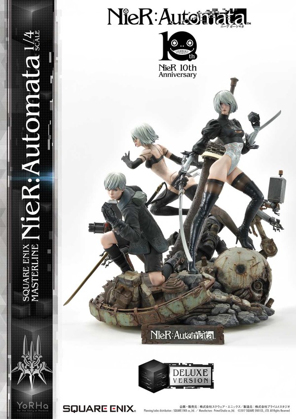 NieR: Automata - Pod 042 - Pod 153 - YoRHa No. 2 Type B - YoRHa No. 9 Type S - YoRHa Type A No.2 - Square Enix Masterline  (SEM-01DX) - 1/4 - Deluxe version (Prime 1 Studio, Square Enix)