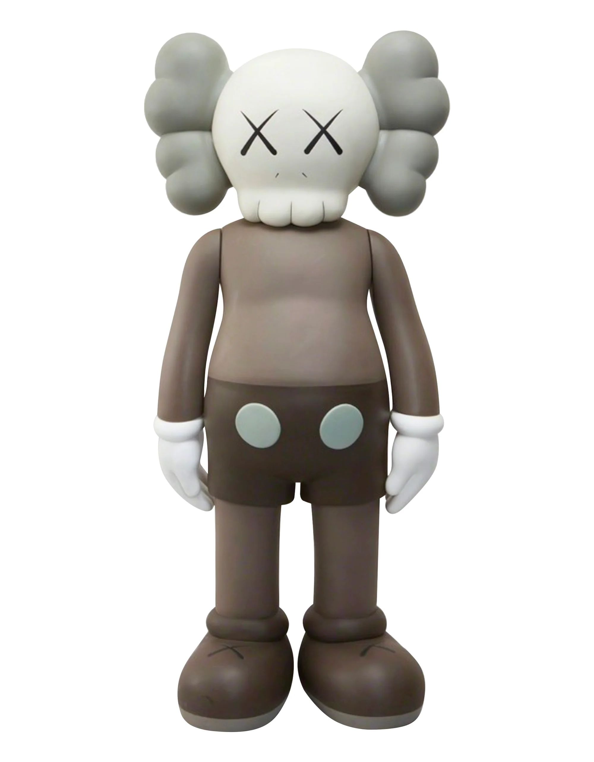 KAWS Regular Companion Brown 4 Foot Statue 2007