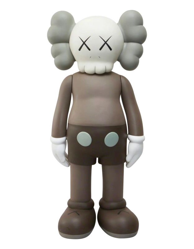 KAWS Regular Companion Brown 4 Foot Statue 2007