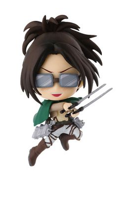 Shingeki no Kyojin - Hange Zoe - Chibi Kyun-Chara - Ichiban Kuji - Ichiban Kuji Shingeki no Kyojin ~ Tobe! Chousa Heidan!! ~ (Banpresto)