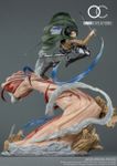Shingeki no Kyojin - Levi vs Beast Titan - Mega Premium Masterline (Prime 1 Studio)