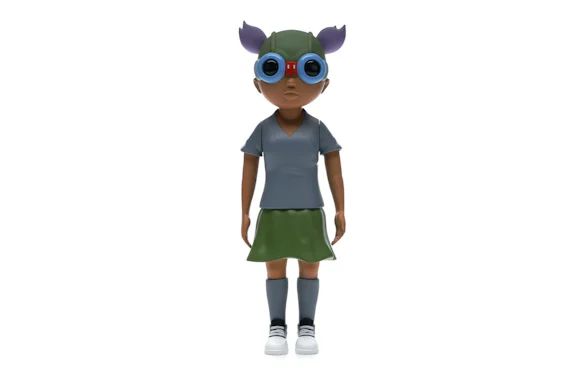 Hebru Brantley Lil Mama Statue 1m Pink