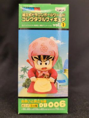 Banpresto WCF Dragon Ball vol.1 Encounter and Departure DB006 Cross-dressing Goku