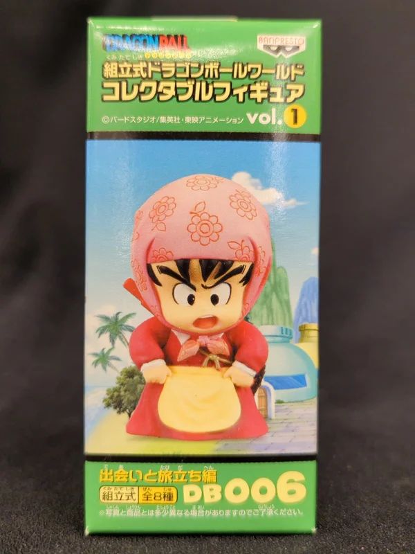 Banpresto WCF Dragon Ball vol.1 Encounter and Departure DB006 Cross-dressing Goku