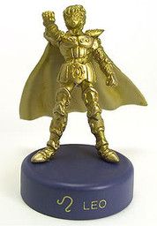 Saint Seiya - Leo Aiolia - Candy Toy - Dydo Dr. Pepper Saint Seiya Brass Figures