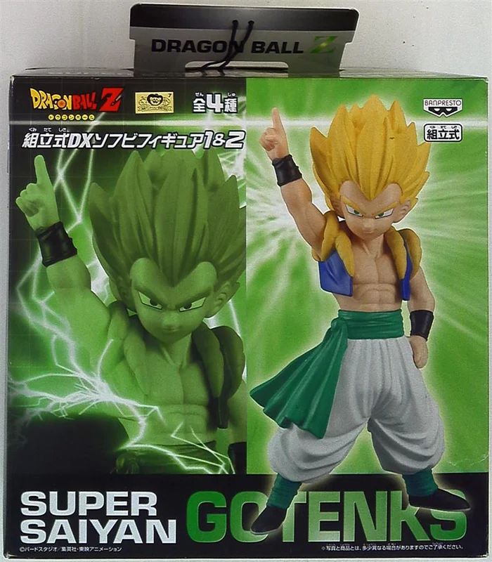Banpresto Assembly Type DX Soft Vinyl Figure 1 and 2 Super Saiyan 3 Gotenks