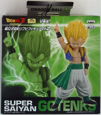Banpresto Assembly Type DX Soft Vinyl Figure 1 and 2 Super Saiyan 3 Gotenks