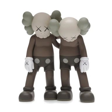 KAWS Along the Way Brown Vinyl 14 inch 2019