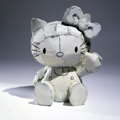 Tom Sachs Hello Kitty Bronze Hand-Painted Mini