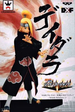 Naruto Shippuuden - Deidara - DXF Figure - Naruto Shippuuden DXF Figure ~Shinobi Relations~ - Volume 3 (Banpresto)
