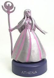 Saint Seiya - Athena (Kido Saori) - Candy Toy - Dydo Dr. Pepper Saint Seiya Brass Figures