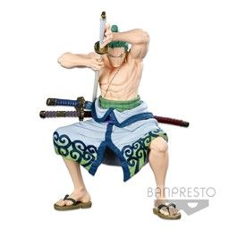 One Piece - Roronoa Zoro - Amusement Ichiban Kuji One Piece BWFC Zoukei-Ou Summit Battle 3 SUPER MASTER STARS PIECE THE RORONOA ZORO  (B Prize) - Banpresto World Figure Colosseum 10th Anniversary - Figure Colosseum - Ichiban Kuji - Super Master Stars Piece - The Original