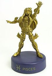 Saint Seiya - Pisces Aphrodite - Candy Toy - Dydo Dr. Pepper Saint Seiya Brass Figures