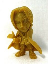 One Piece - Akagami no Shanks - Candy Toy - One Piece AmeColle Amazing Log Collection - Golden Color Version