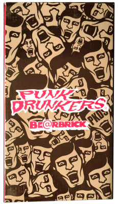 Be@rbrick Punk Drunkers Aitsu 400% Medicom 2017