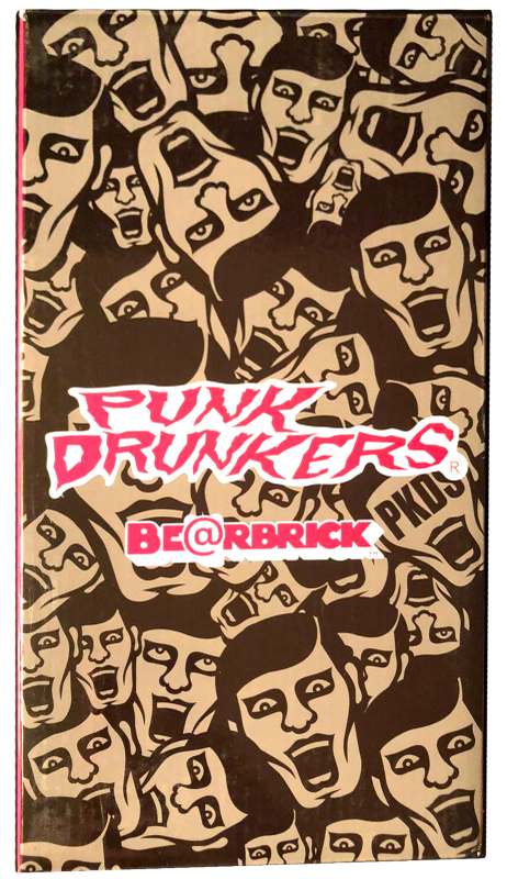 Be@rbrick Punk Drunkers Aitsu 400% Medicom 2017