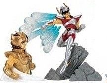 Saint Seiya - Leo Aiolia - Pegasus Seiya - Saint Seiya Dramatic Cosmo Figure (Banpresto)